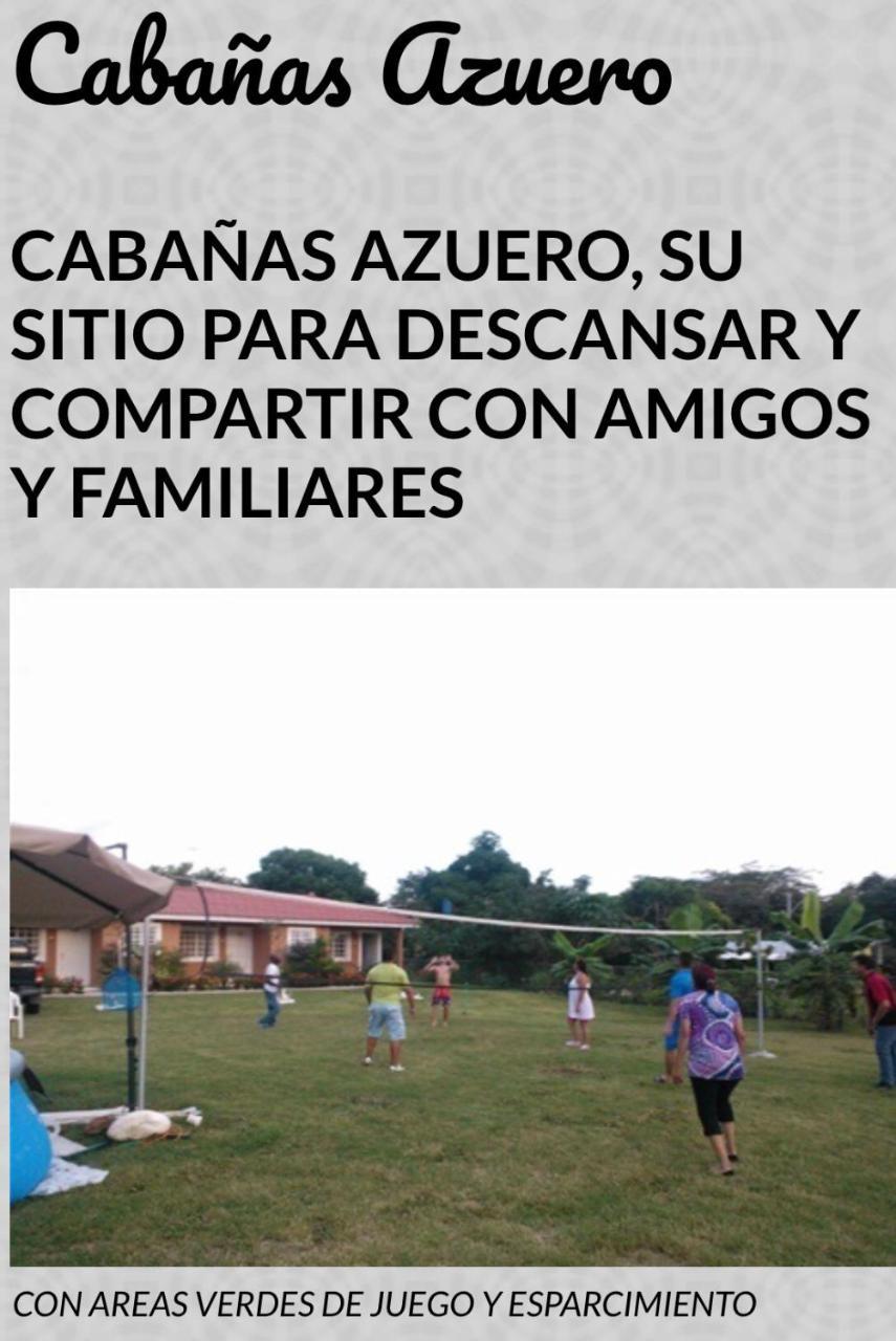 Cabanas Azuero Los Santos Bagian luar foto